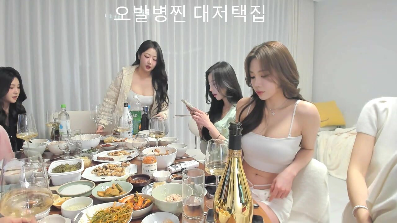 BJ Strippers Group【Jinricp】Season 4 Dinner Group Broadcast (5)