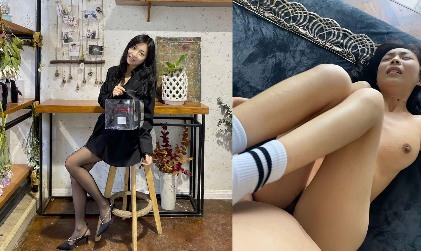 在健身房裡的黑絲大長腿小姐姐，一來二去的混熟了，直接約出去開房，在酒店各種姿勢爆操，嗲嗲的嬌喘聲蠻帶勁的