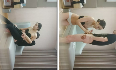 【開發探索】，外圍女神週末來襲，甜美苗條又聽話，這大屌實在太恐怖，強烈要求加潤滑油才讓幹，精彩香艷.