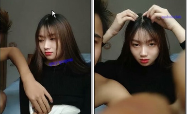 Social brother with temperament girlfriend popping, how the social girlfriend are so beautiful, good cabbage are the pig arching