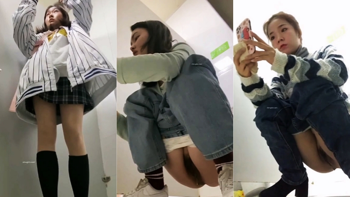 商場女廁近距離偷窺,多位美女的小肥鮑