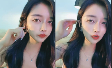 The super beautiful business model "Xiao Yi Yi" is back, she's so flirtatious and sexy, she's only found in heaven, and no one else is worthy to fuck her (2).