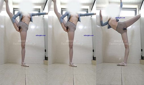[Độ tương phản tuyệt vời❤️Top Body] Ballerina "The Nutcracker" Fallen Goddess Khiêu vũ khỏa thân và tình dục mới nhất❤️Các tư thế khó khác nhau, Tình dục lạ mắt, Creampie, Cực khoái, Ngựa một mảnh lụa xám (9)