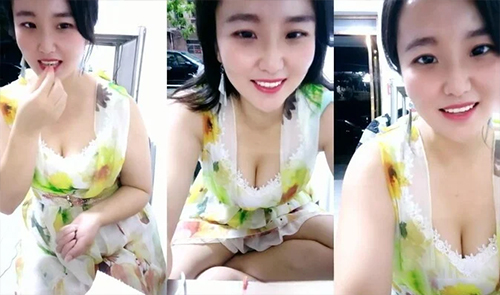 Recommended, Shandong supermarket boss lady, [North Hades have fish], take cousin first down to the sea, the store is still people, to show tits, about lovers to pop (2)