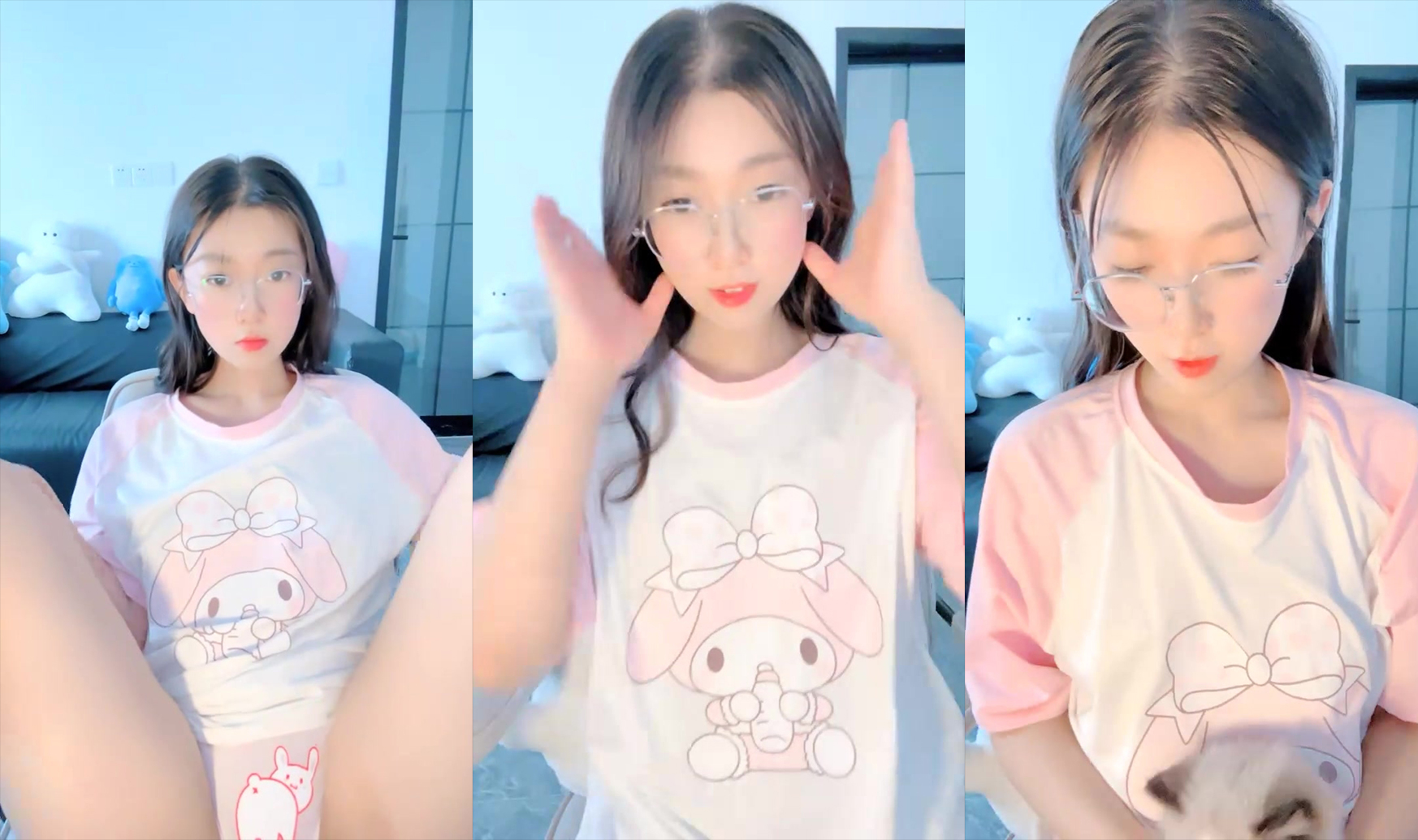 นักศึกษาสาวใส่แว่น@โชว์สวัสดิการเสาหลัก (1)