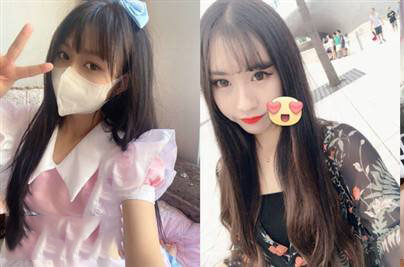Couple Leak Gift Pack" Many beautiful girls appear in the mirror, beautiful girls like clouds(1)