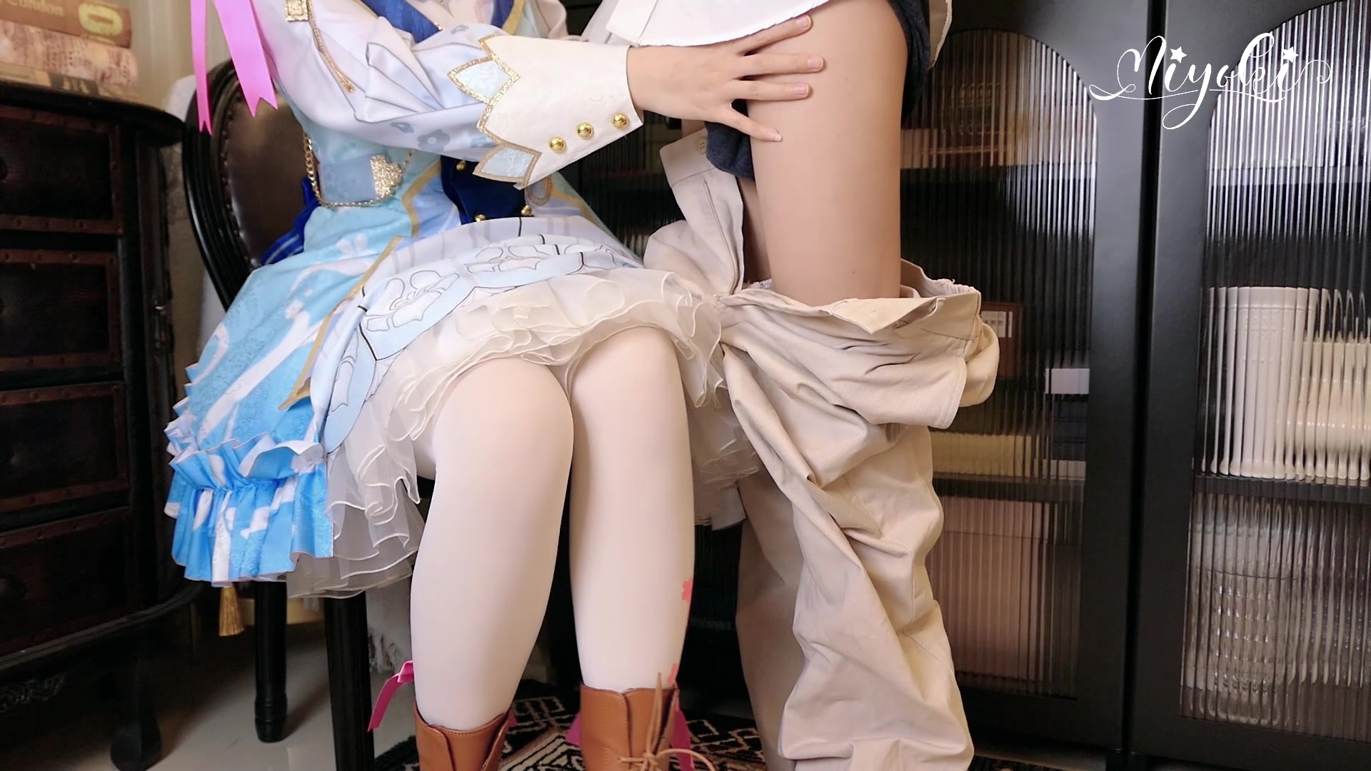 Misaki Suzuki Genshin Impact COS Collection-Liham mula kay Kamisato Reinka