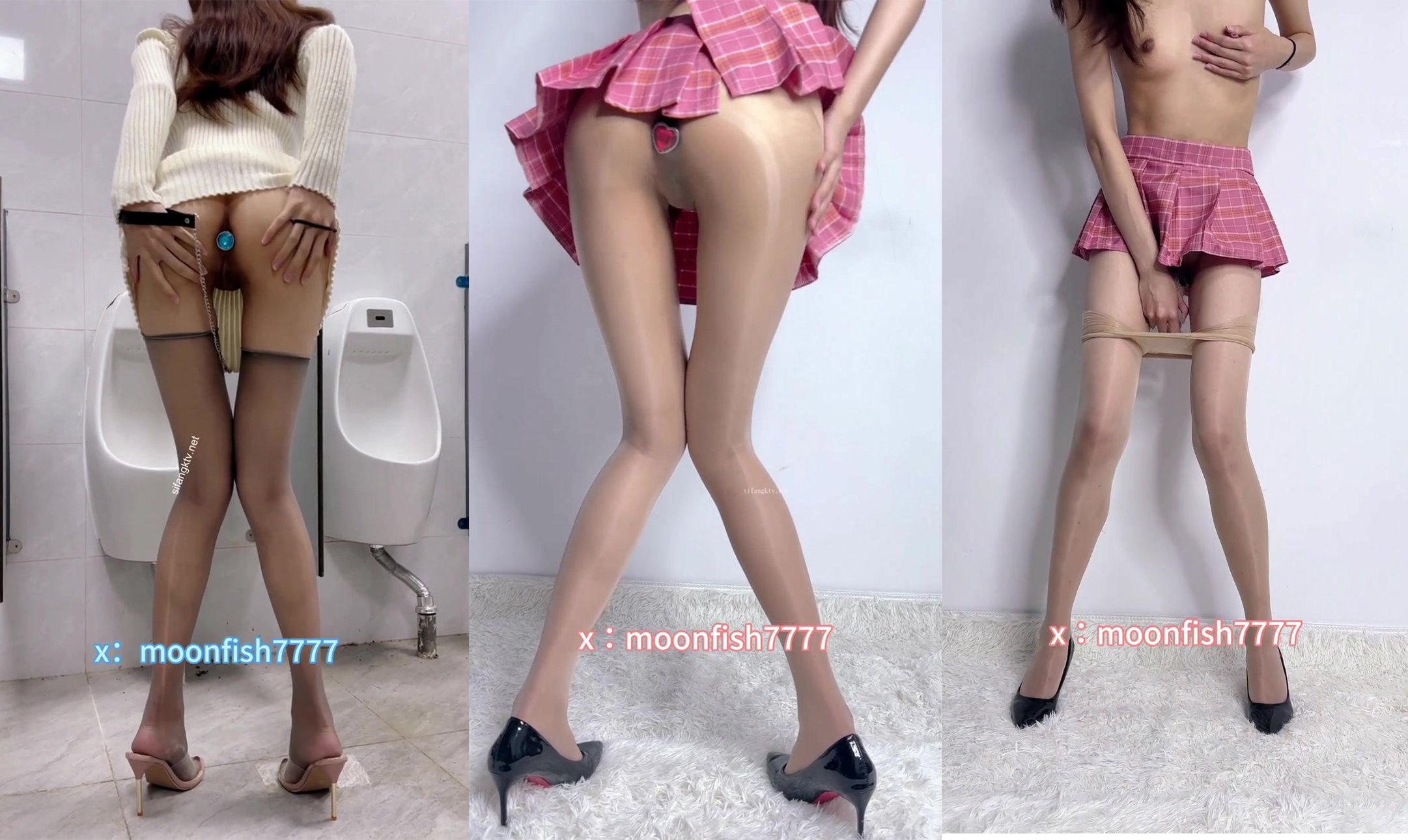 December the latest to buy extreme top body burn bitch [Orange] private shoot ②, stockings anal plugs on the road to the men's toilet to reveal the edge of the walking side of the urine props Ziwei lewd voice waves orgasm convulsions, very sexy collection