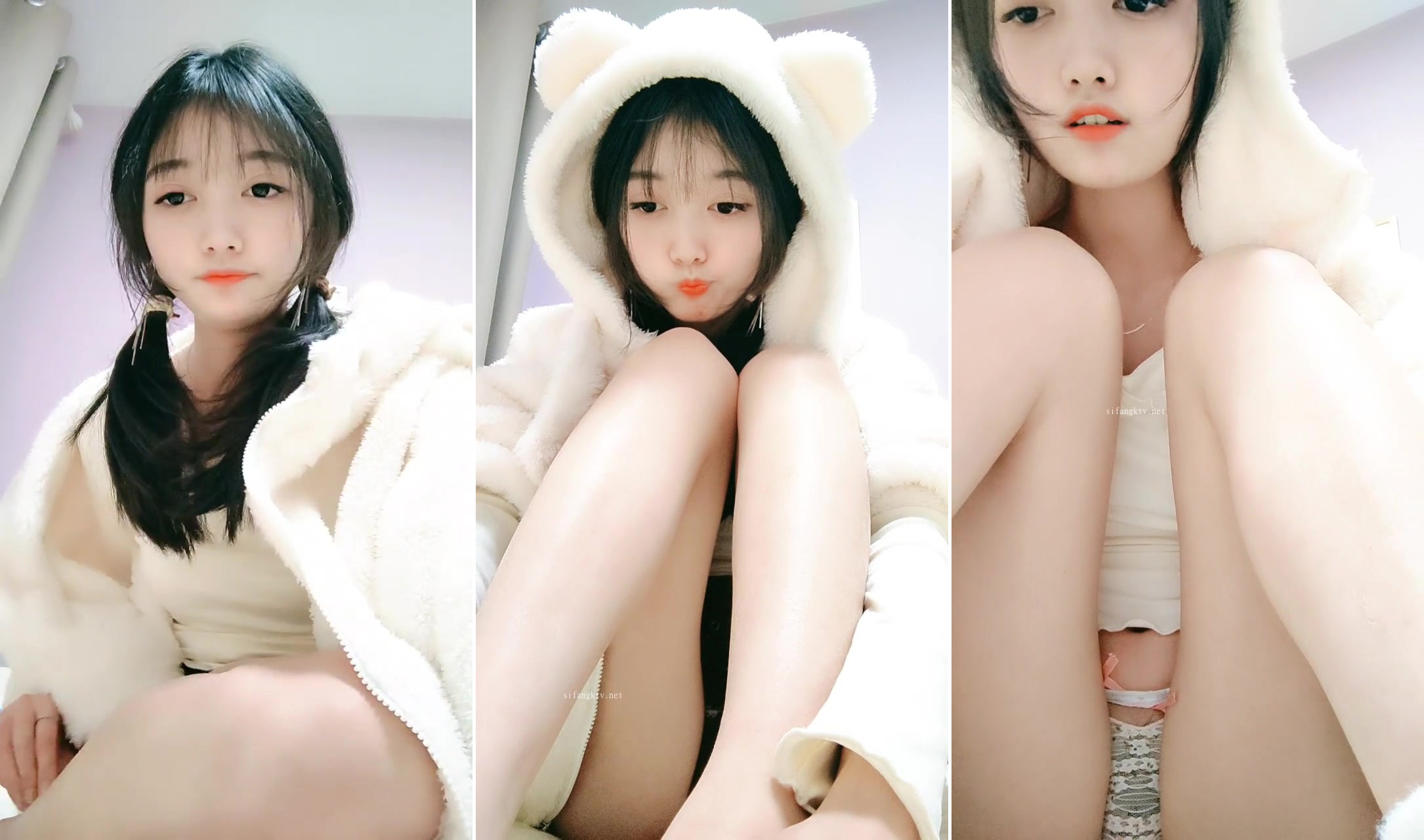 The school flower class recommendation ~ pink tender beauty girl [Nini love to eat meat] under the sea to make money ~ all kinds of masturbation live collection (10)