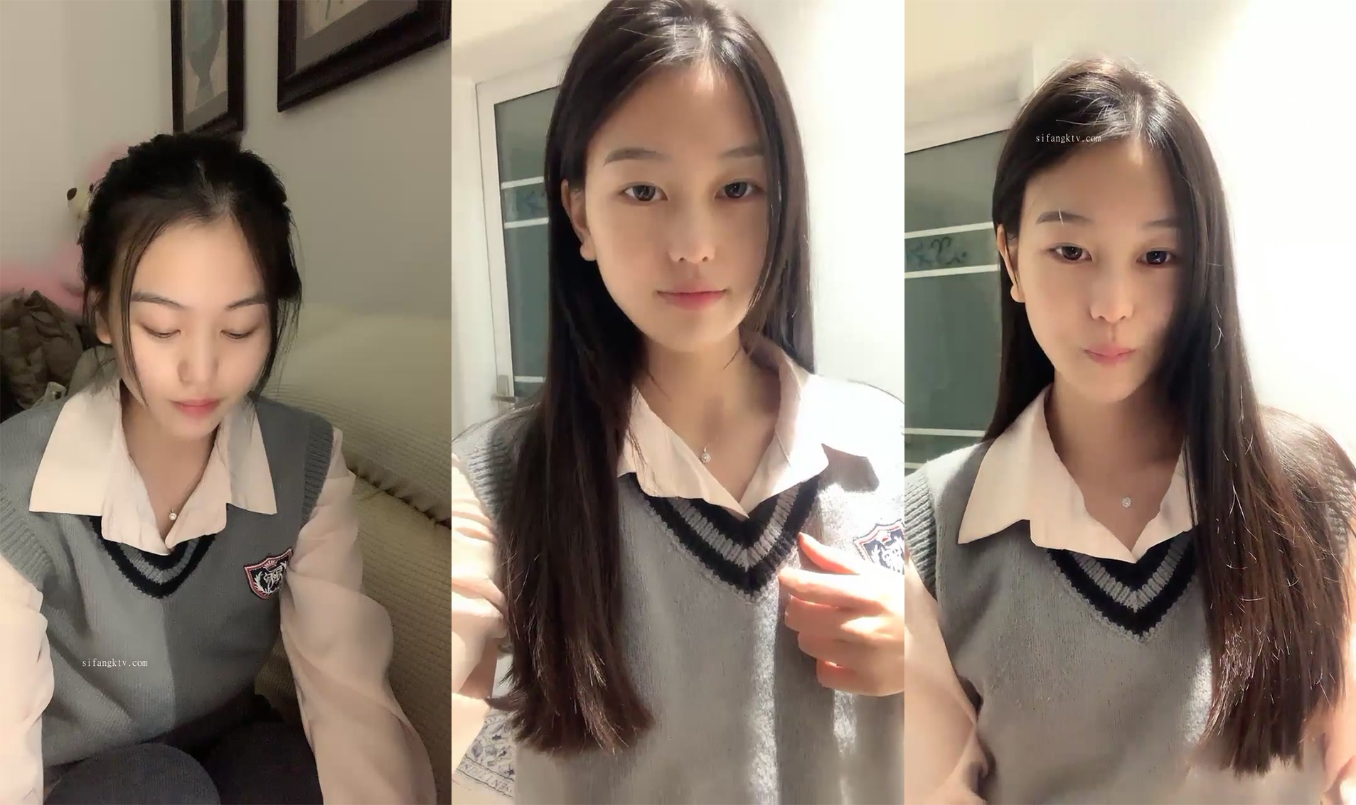 Bantang [Kakak Lu'er] ialah seorang dewi comel tahap belle sekolah: badannya yang sangat cantik menampakkan bonggolnya, pakaian seragamnya menampakkan payudaranya, dan punggungnya menggoda (3)