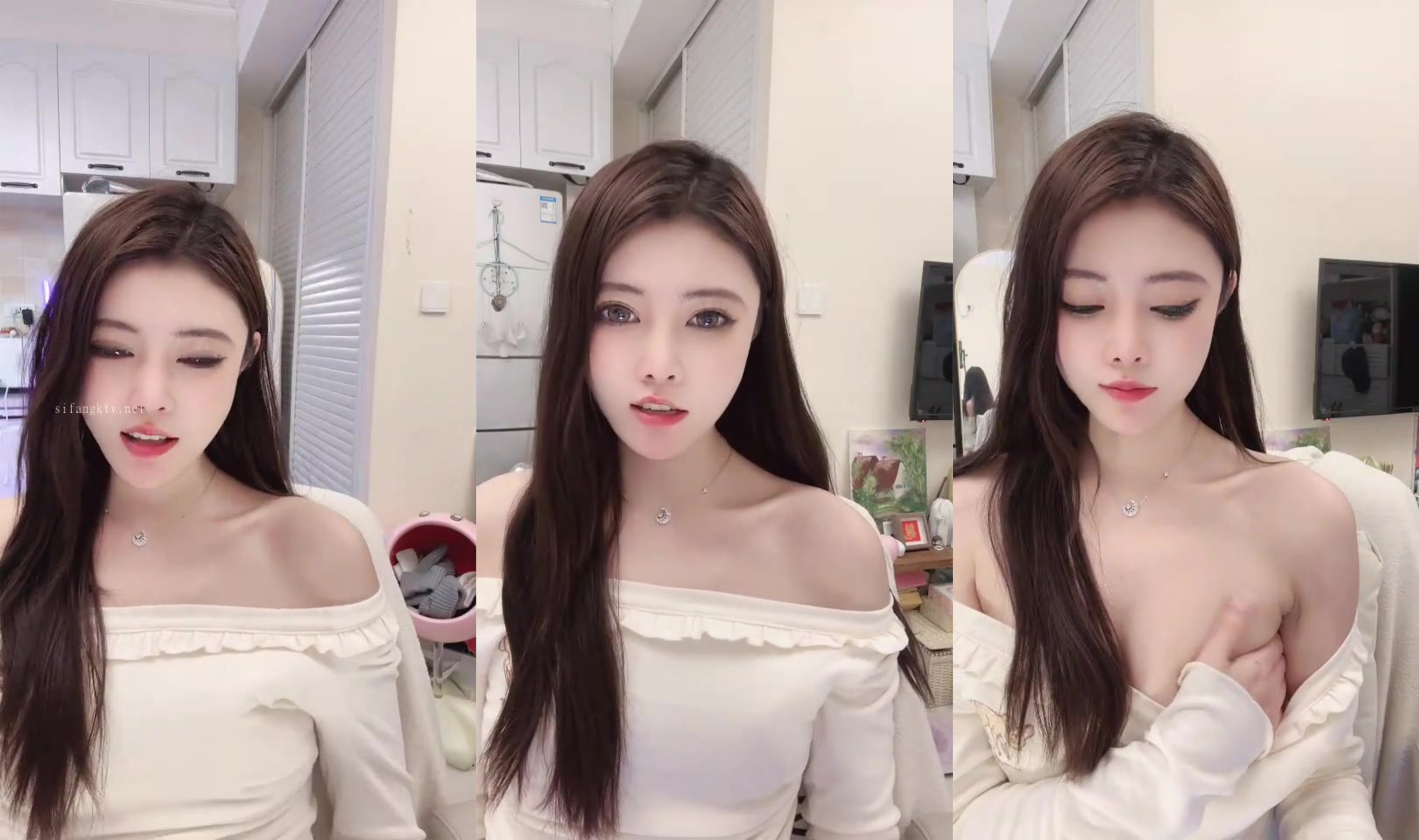 It's so beautiful! The top goddess of the human world, Wan Yue, is perfect and stunning! Standing Pussy (1)