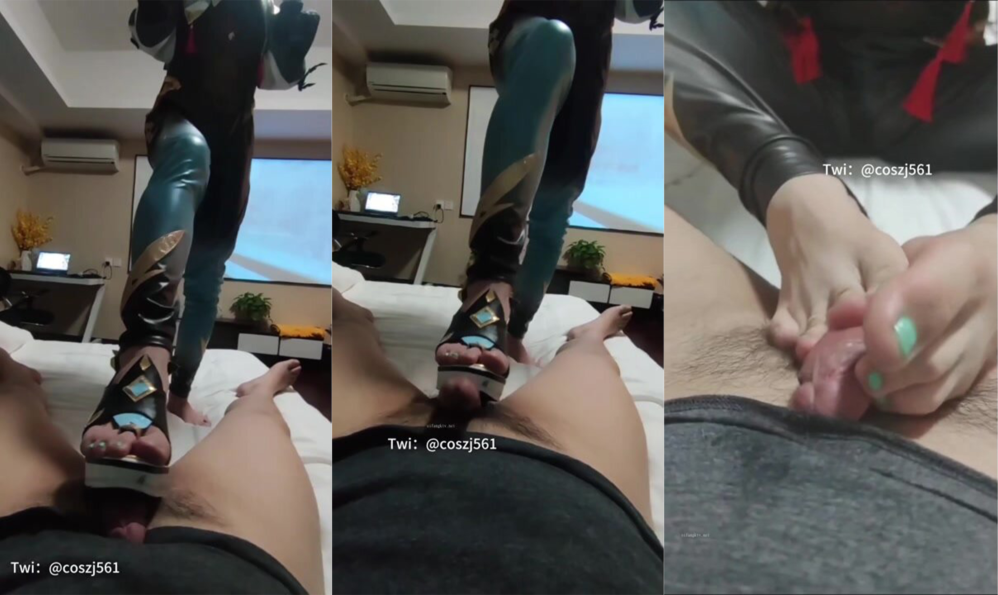 부드럽고 달콤하고 궁극의 핑크색과 부드러운 작은 귀염둥이 "coszj561"은 미성숙 한 부드러운 발과 코키를 가지고 있고, 미성숙 한 백호의 아름다운 보지는 핑크색이고 부드럽고 단단하며 주인에 의해 작은 암캐로 발전합니다 [파트 2] (9)