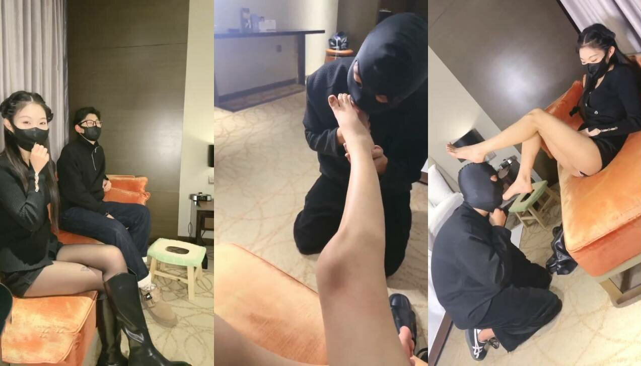 对话粗口淫荡，声音甜美极品DOM调教女王【小盐不困】门槛168私拍，舔逼SM喝尿花式调教贱男(1)
