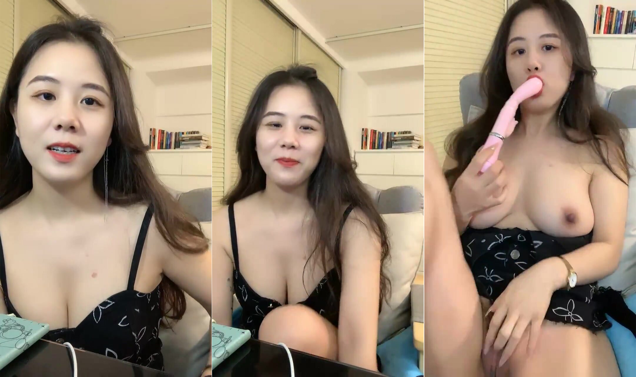 신혼 미녀 [데빌 베이비]는 콘돔없이 아름다운 가슴을 가진 여신과 Ziwei와 21 시간 동안 섹스를합니다! 섹시한 멜빵을 입은 왕가슴! 속옷을 벗고 반죽한다 (3)