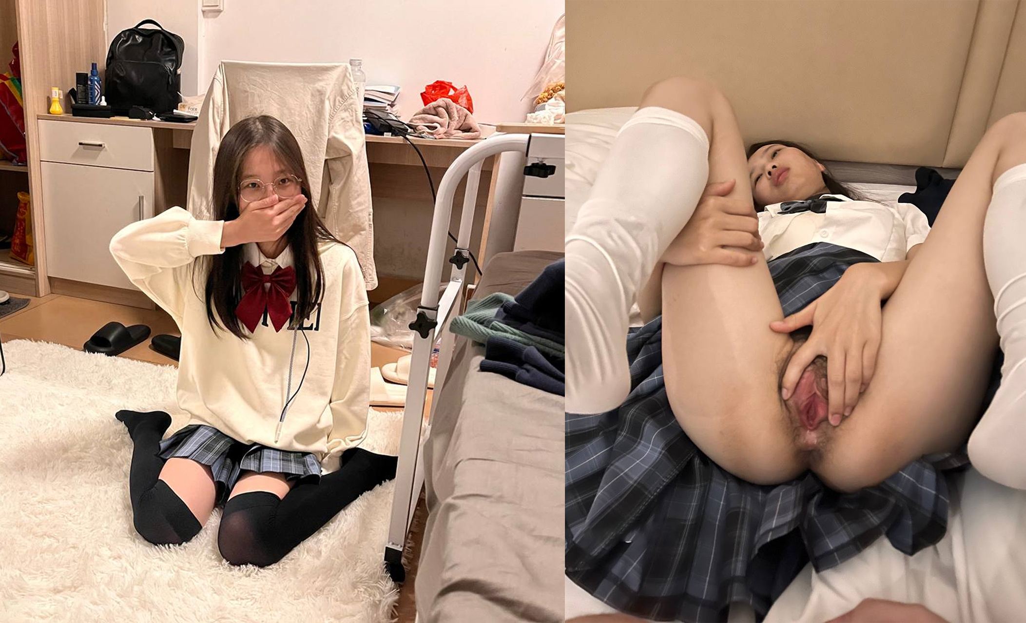 Bậc thầy [Kẻ trộm hái hoa] Con chó cái nhỏ bị giam cầm, cô gái trẻ mảnh khảnh lolita, dẫn con chó nhỏ đi chơi 3P với bạn bè, lộ mặt và xuất tinh vào bên trong! Xeton trẻ rất tốt (8)