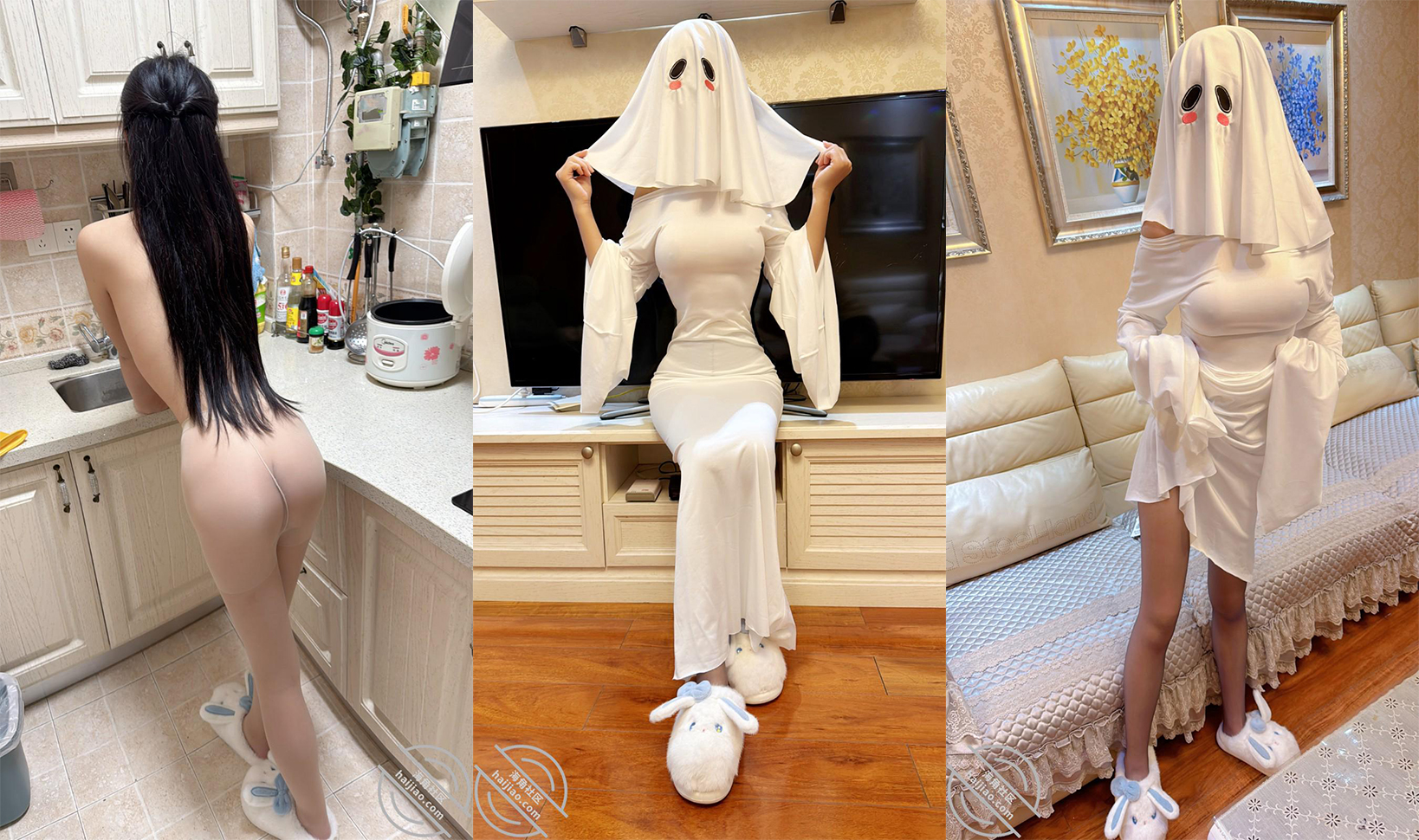 Tuan yang tidak setia Komuniti Haijiao [Bede NTR (adik yang boleh memancut)] Pada malam Halloween, isteri saya berpakaian seperti gadis hantu dan meminta seks Dia menemui batang besar dan meniduri seorang lelaki bujang dengan kuat, dan jumlah air sangat m