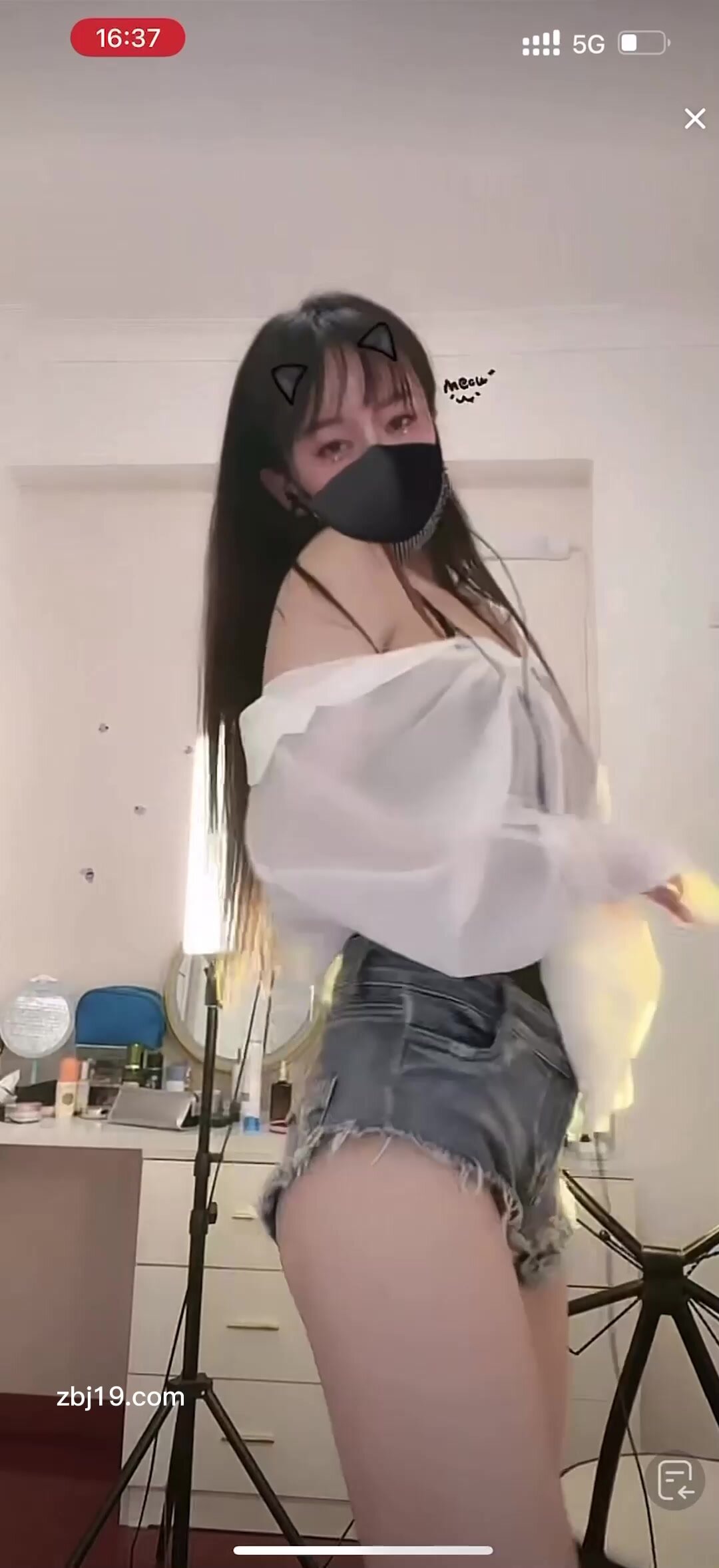 抖音网红舞姬@宁向(向向) 会员群大尺度裸舞(19)