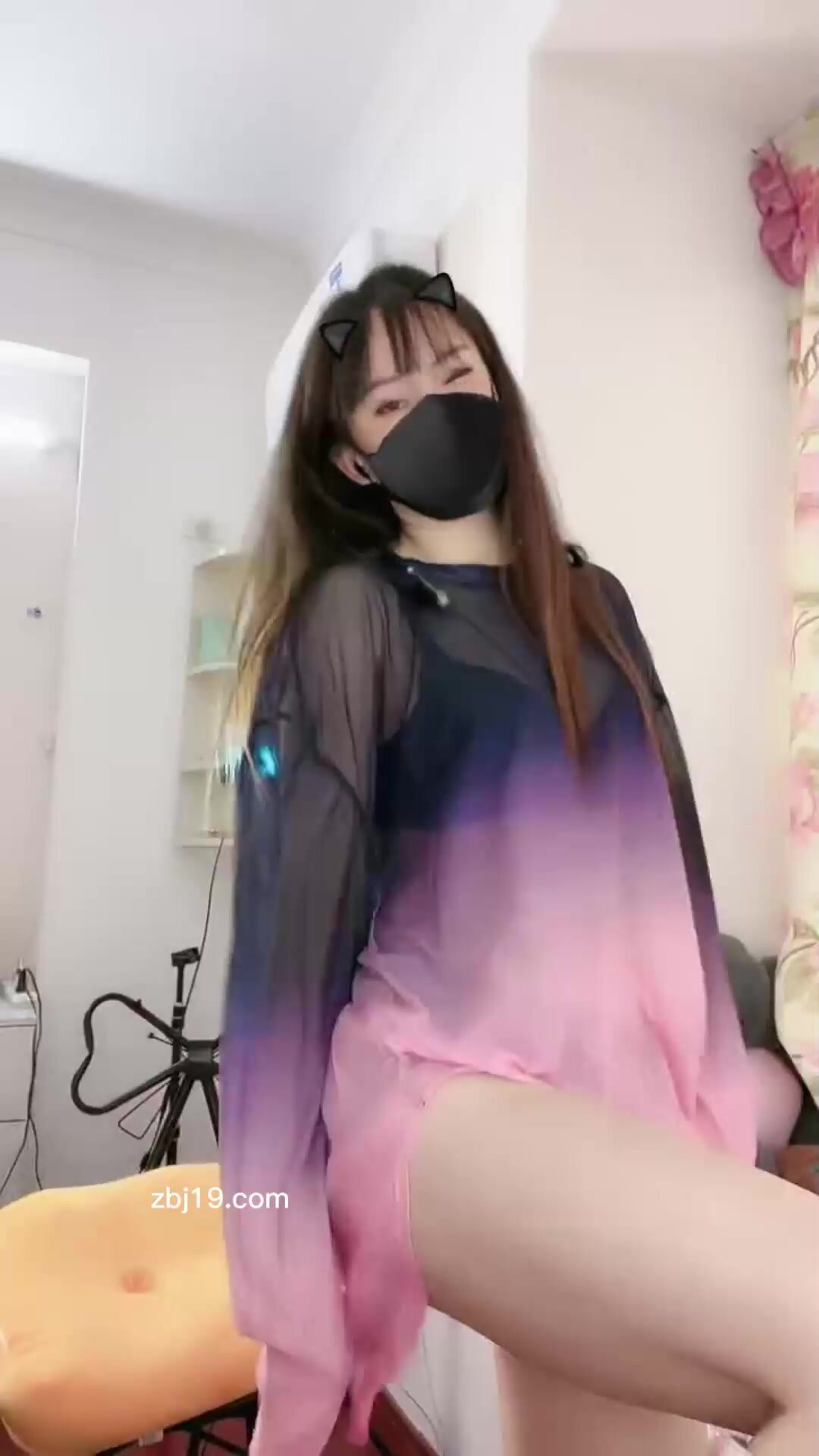นักเต้นคนดังทางอินเทอร์เน็ต Douyin @ 宁向 (xiangxiang) สมาชิกกลุ่มเต้นรำเปลือยขนาดใหญ่ (69)
