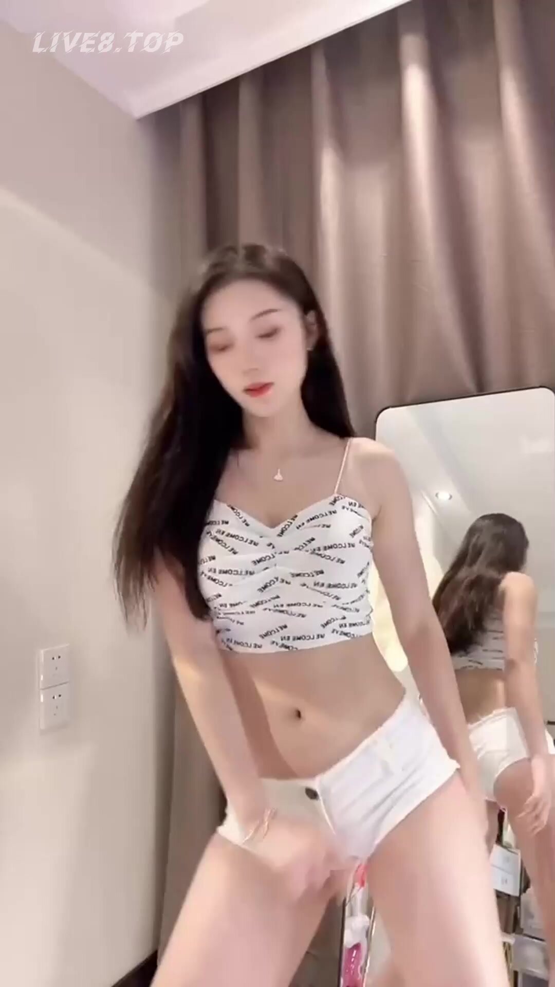 Douyin's beautiful dancer @唺circacridine customized hot dance collection second episode 1 (1)
