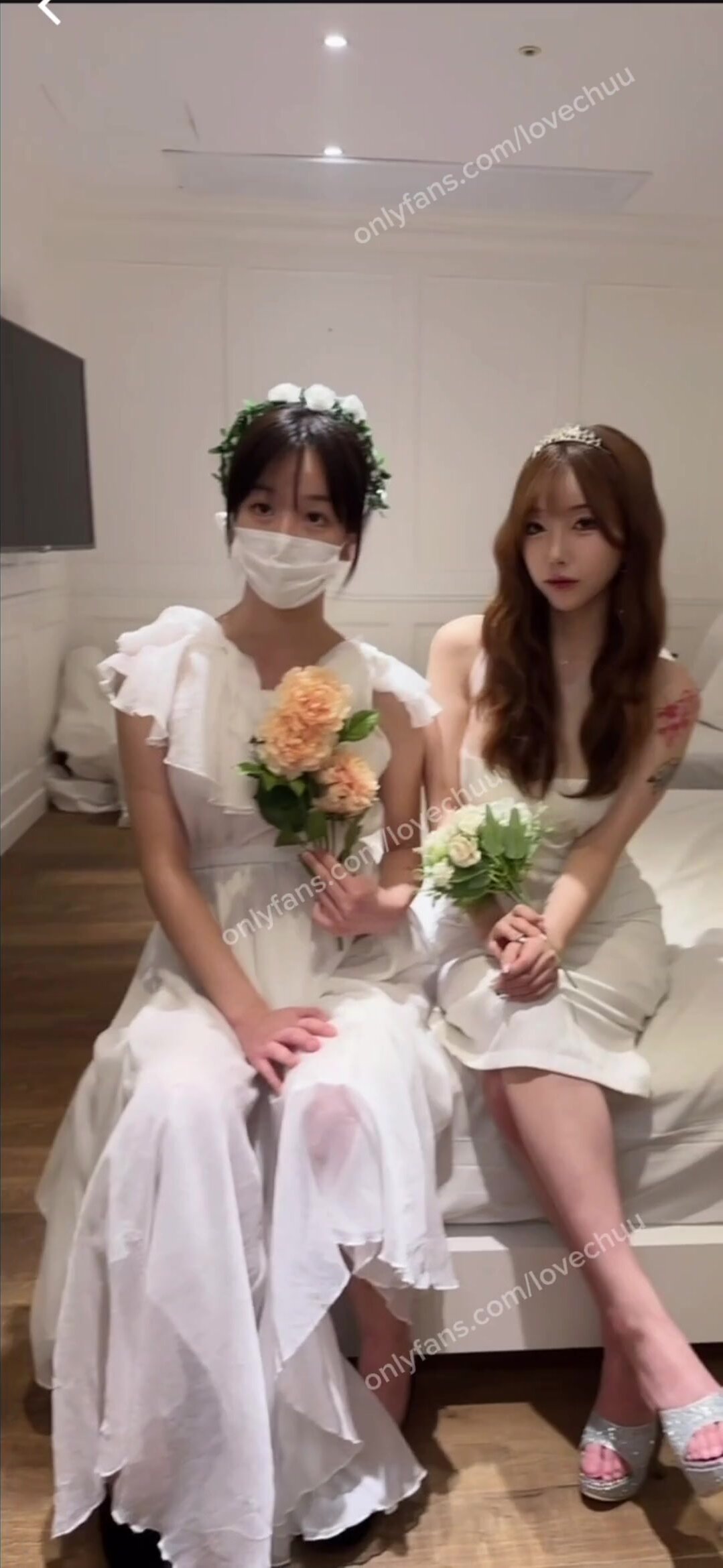 Super beautiful Korean BJ anchor welfare Ji big beauty 츄츄lovechuu Korean 3p sex