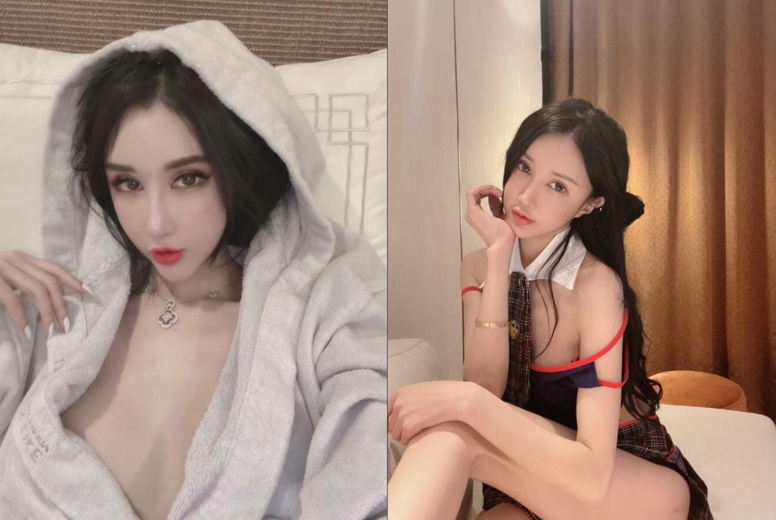 [2025년 신규 스트리밍 유출] 수백만 팬을 보유한 배우, 모델, 인터넷 연예인 [멍샤오이] 복지 뷰 유출, 스폰서의 암캐, 닭고기 먹고 섹스 표현 (1)