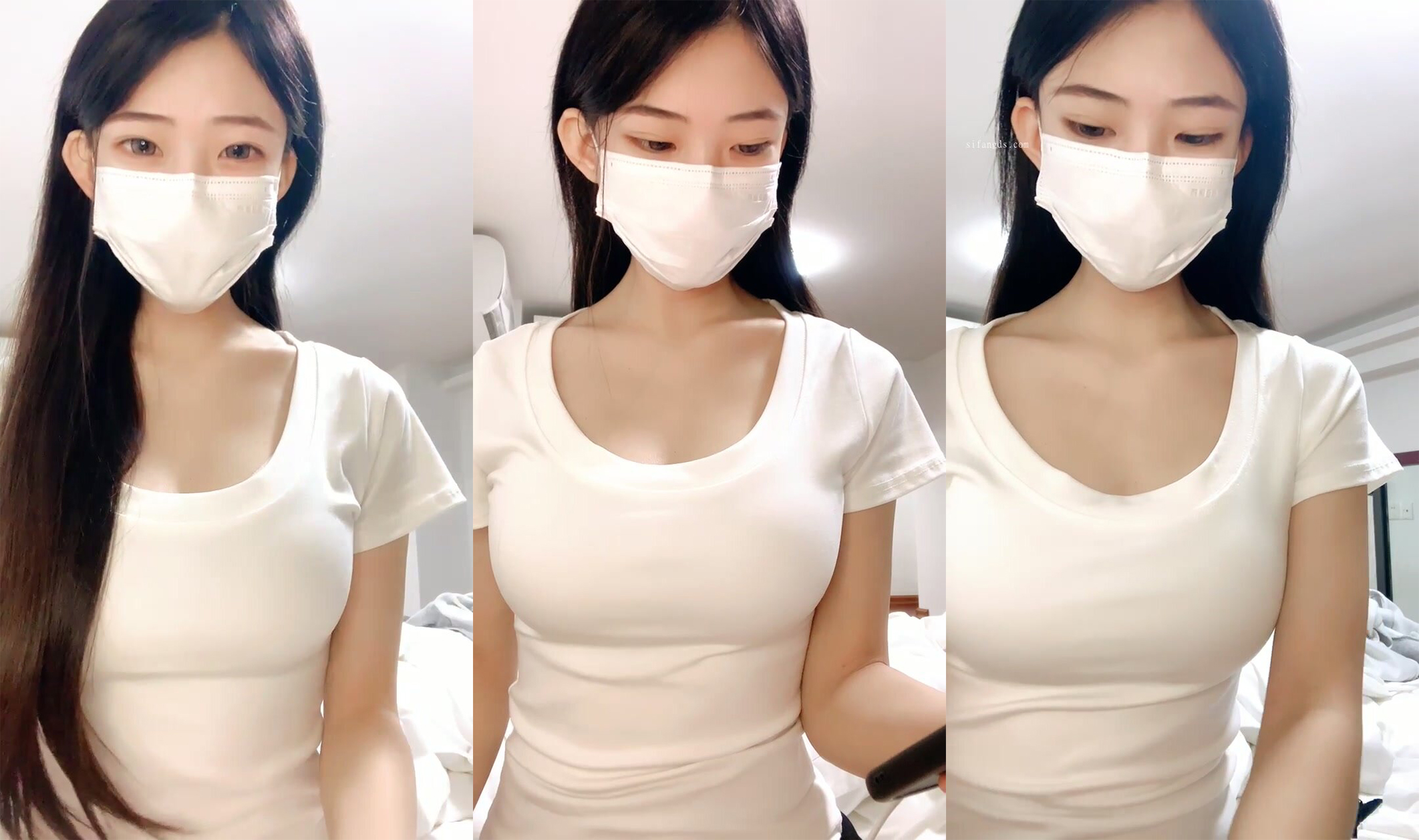 女神终于露脸了！七彩主播【纯欲小圆】万中无一魔鬼身材！完美(1)