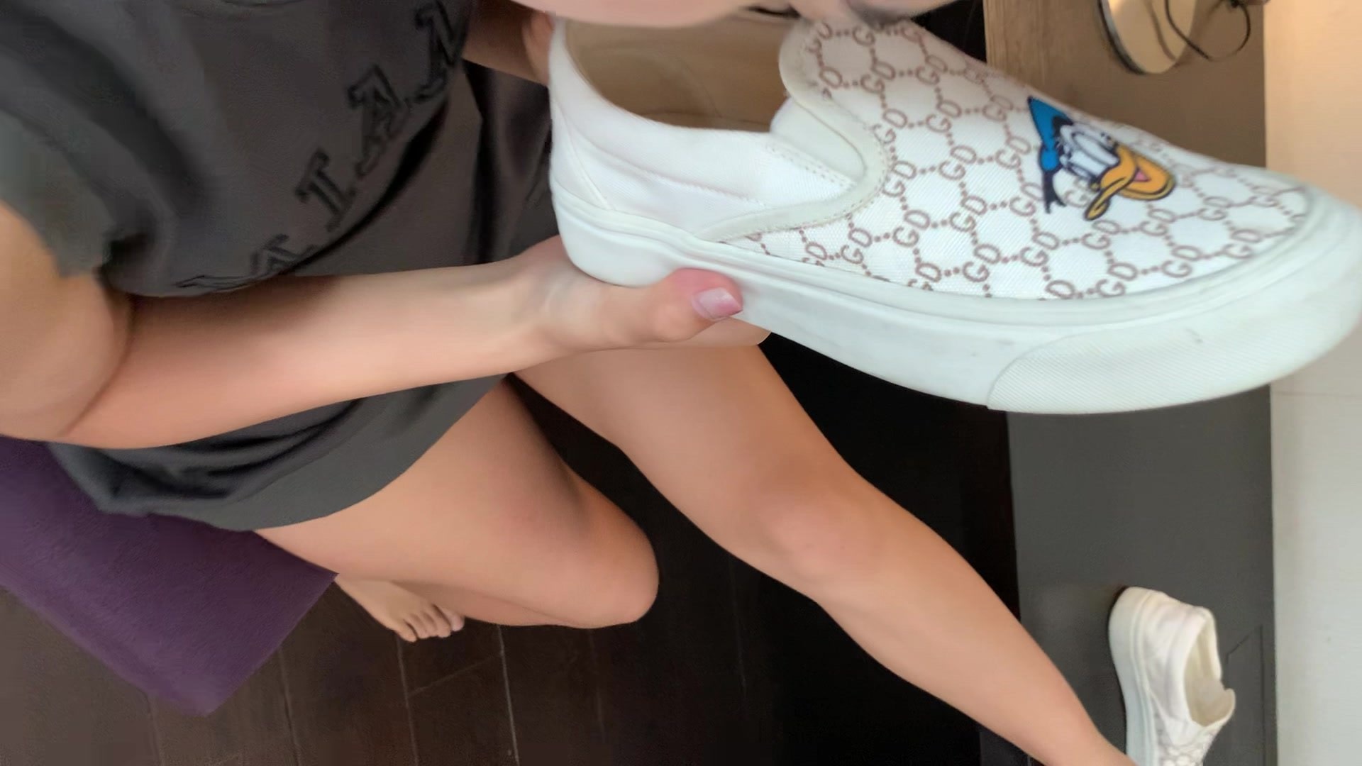 Học viên nhiếp ảnh Yuming Chân mẫu Tất trắng chân trần Jade Foot Show Collection (9)
