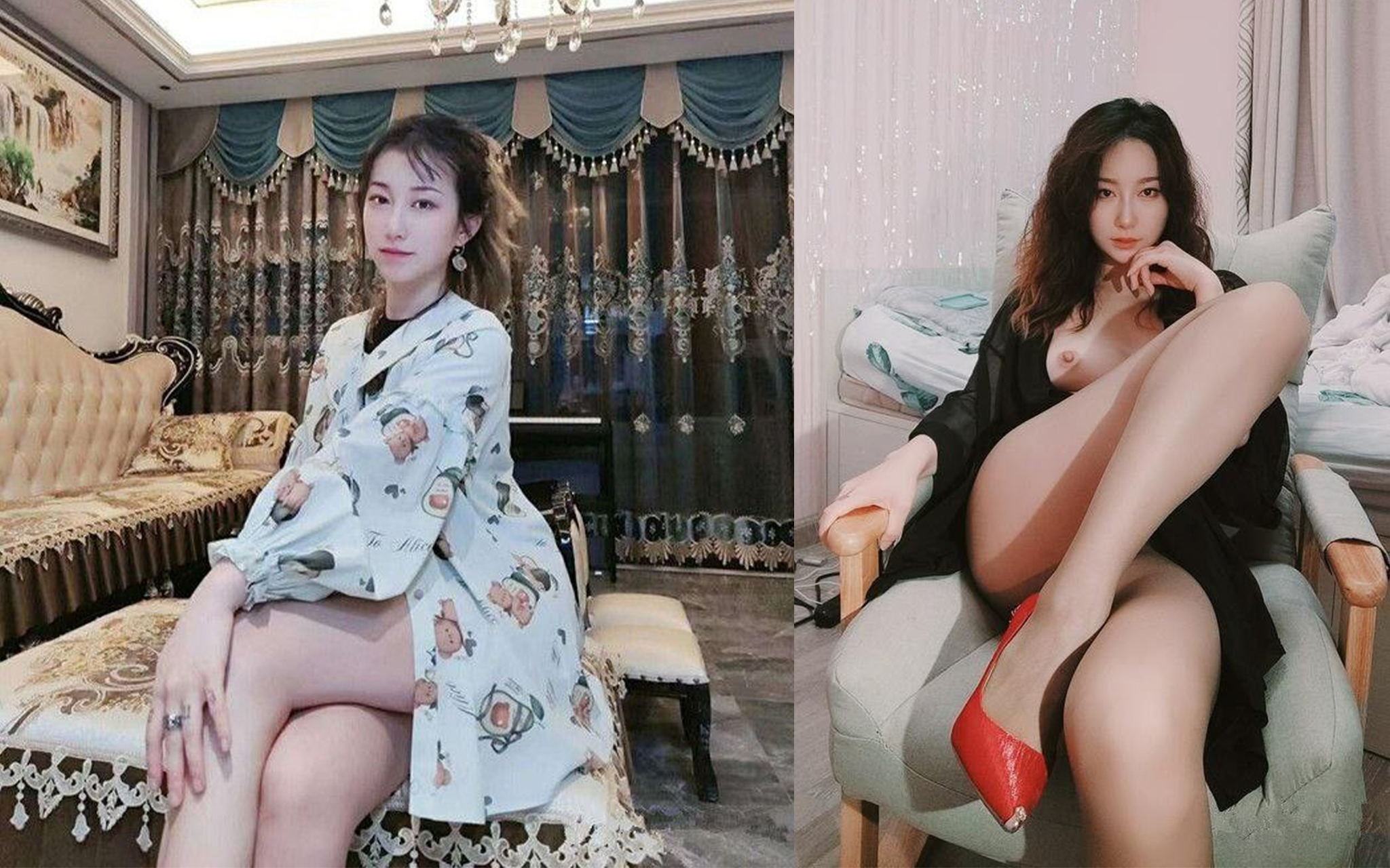 Jalang terbaik, wanita muda seksi, melancap dalam pakaian seragam seksi, huru-hara 3P, disetubuhi oleh pasangan seksnya tanpa kondom (3)