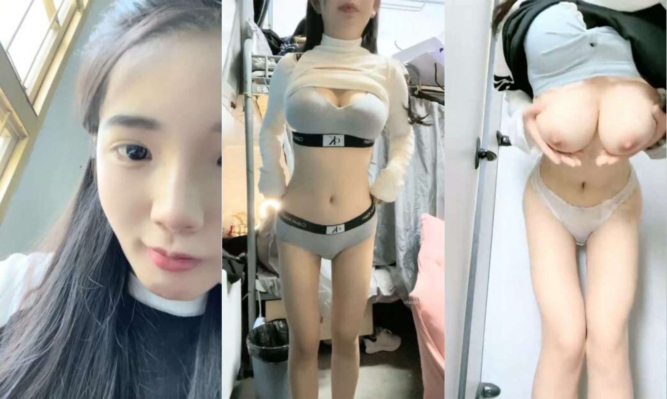 [Real face student girl] Customized by a rich man, beautiful school girl [sophomore girl] welfare, showing breasts in the classroom, masturbating in the dormitory, exquisite steamed bun pussy (4)